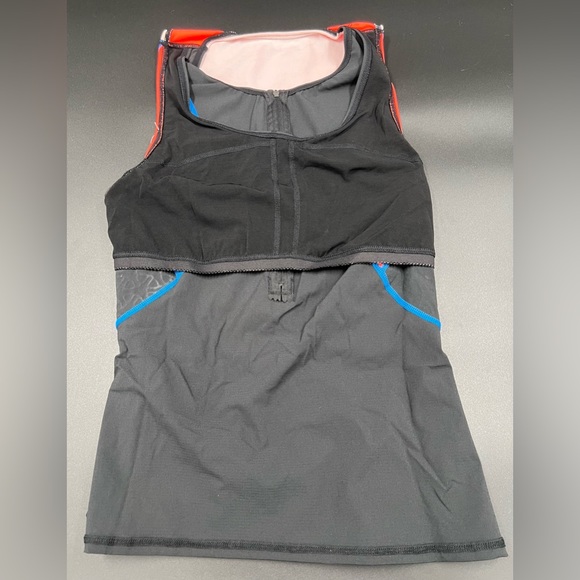 TYR Women's Competitor Loose Tri Singlet with Bra Athletic Tank Small - Picture 6 of 8